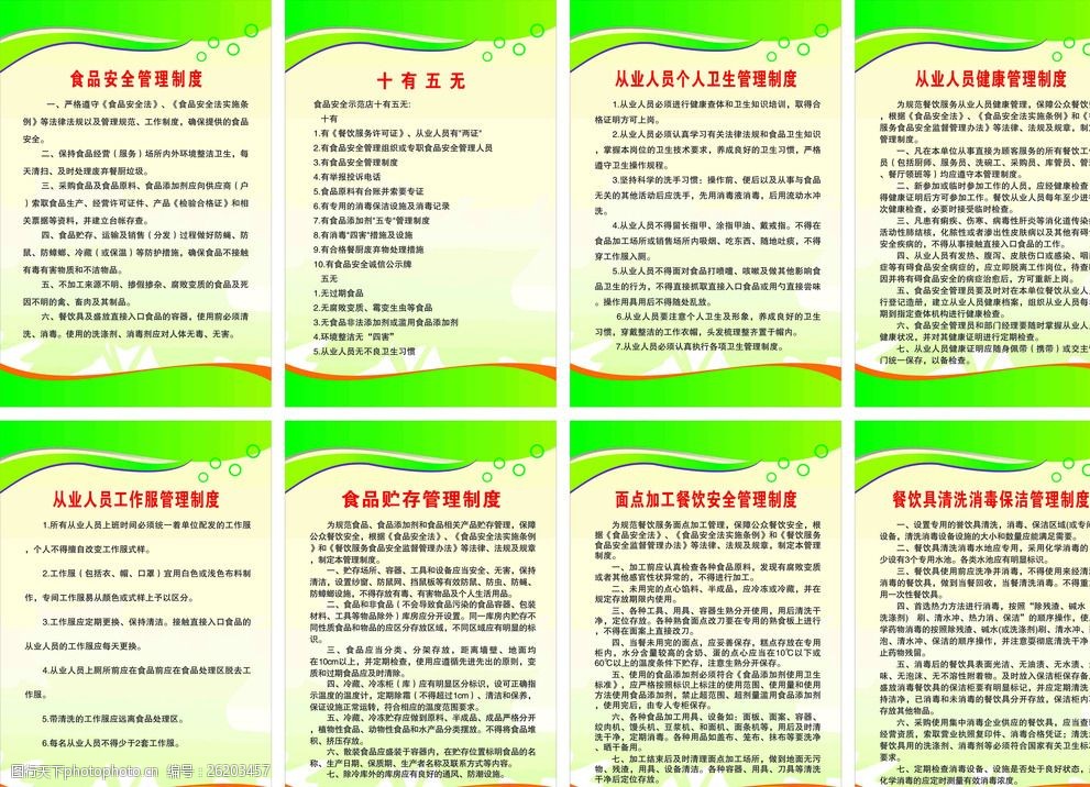 餐飲食品管理制度牌 筑牢安全防線，提升管理效能